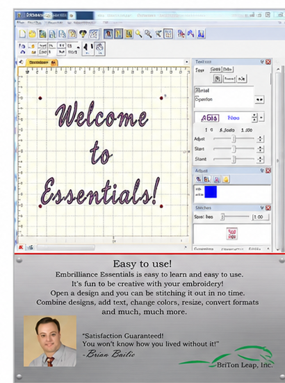Embrilliance Essentials - Software Download